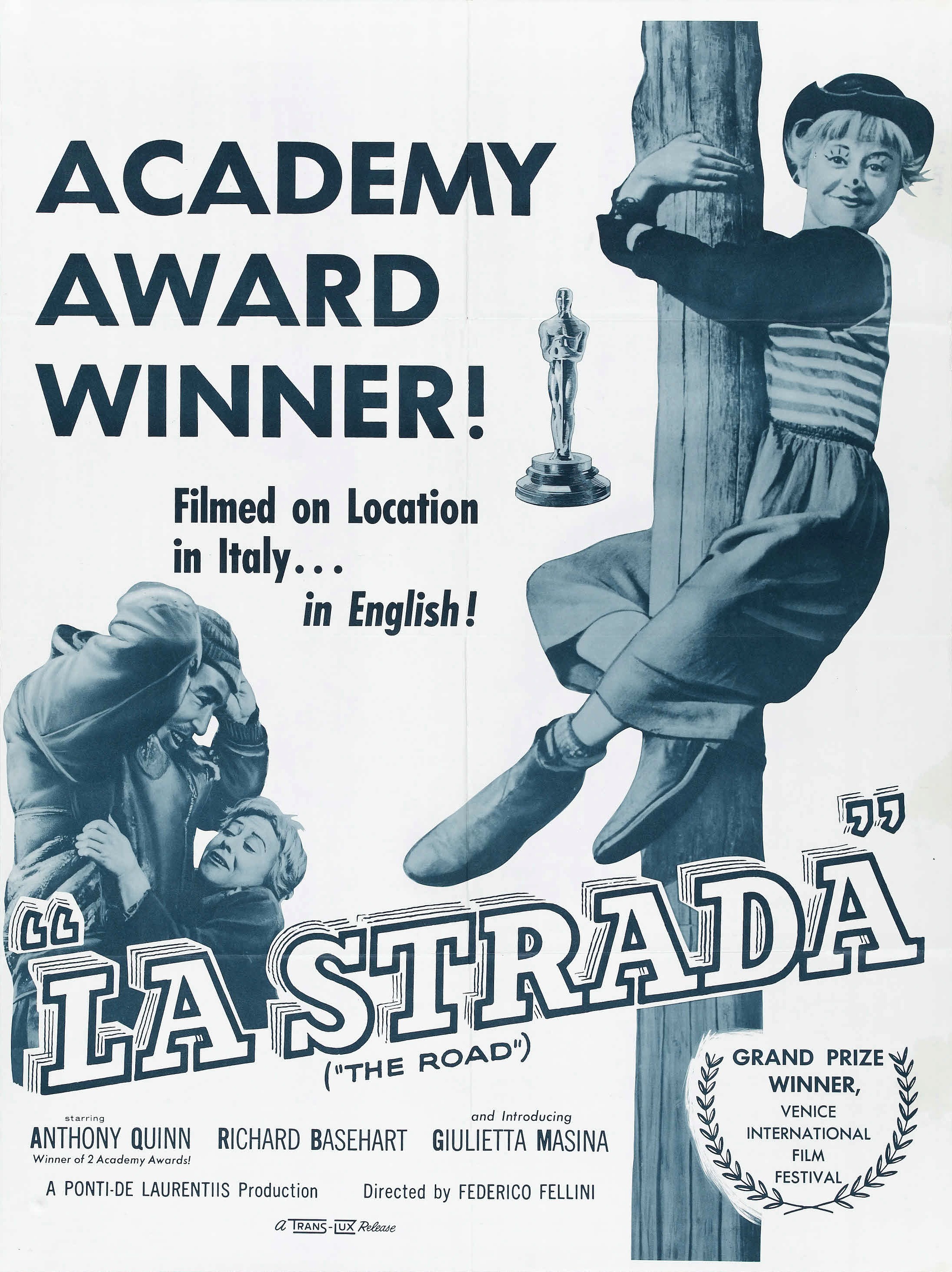 Mega Sized Movie Poster Image for La Strada (#3 of 3)