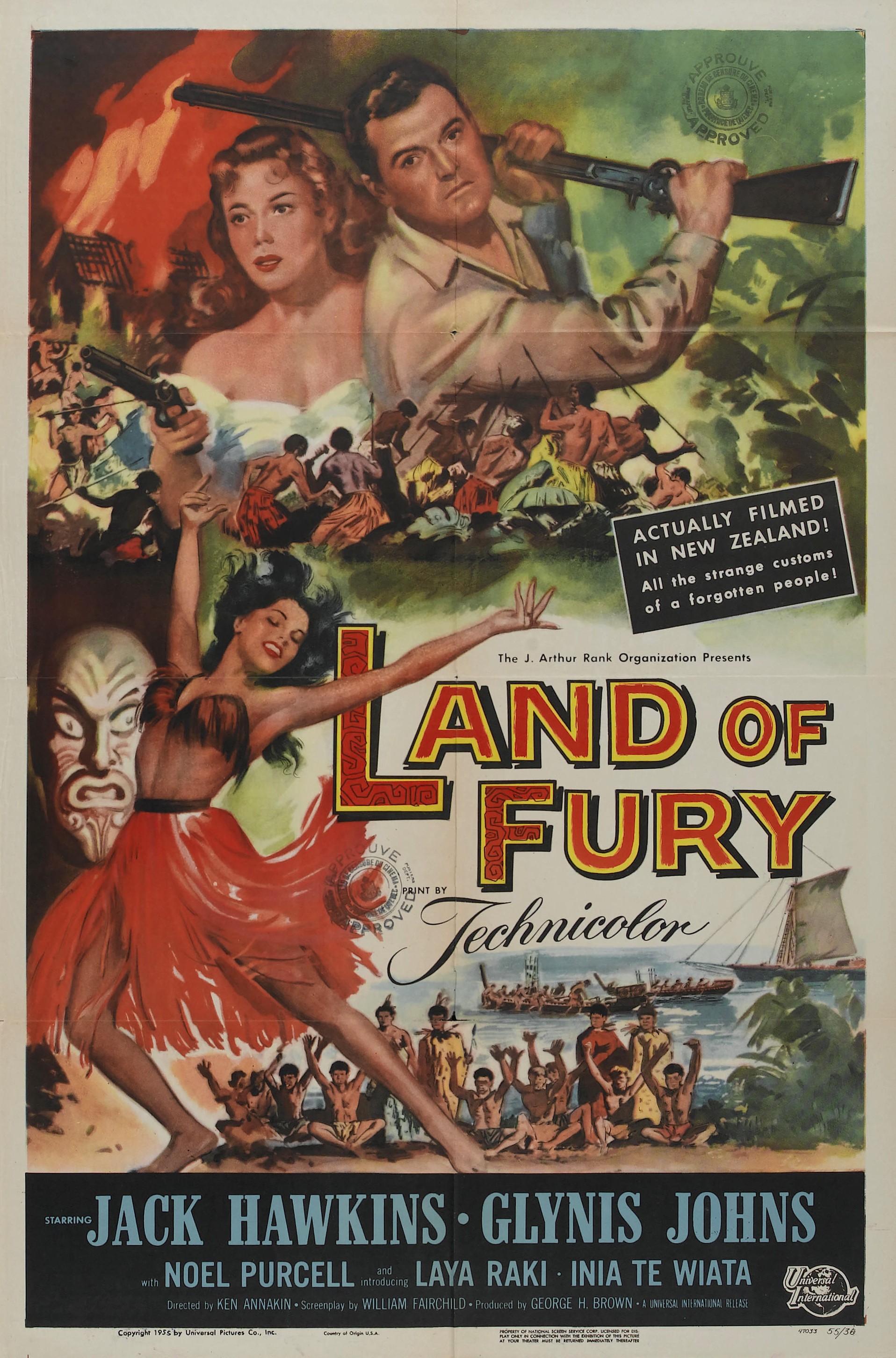 Mega Sized Movie Poster Image for Land of Fury (#2 of 2)