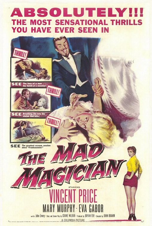 The Mad Magician Movie Poster