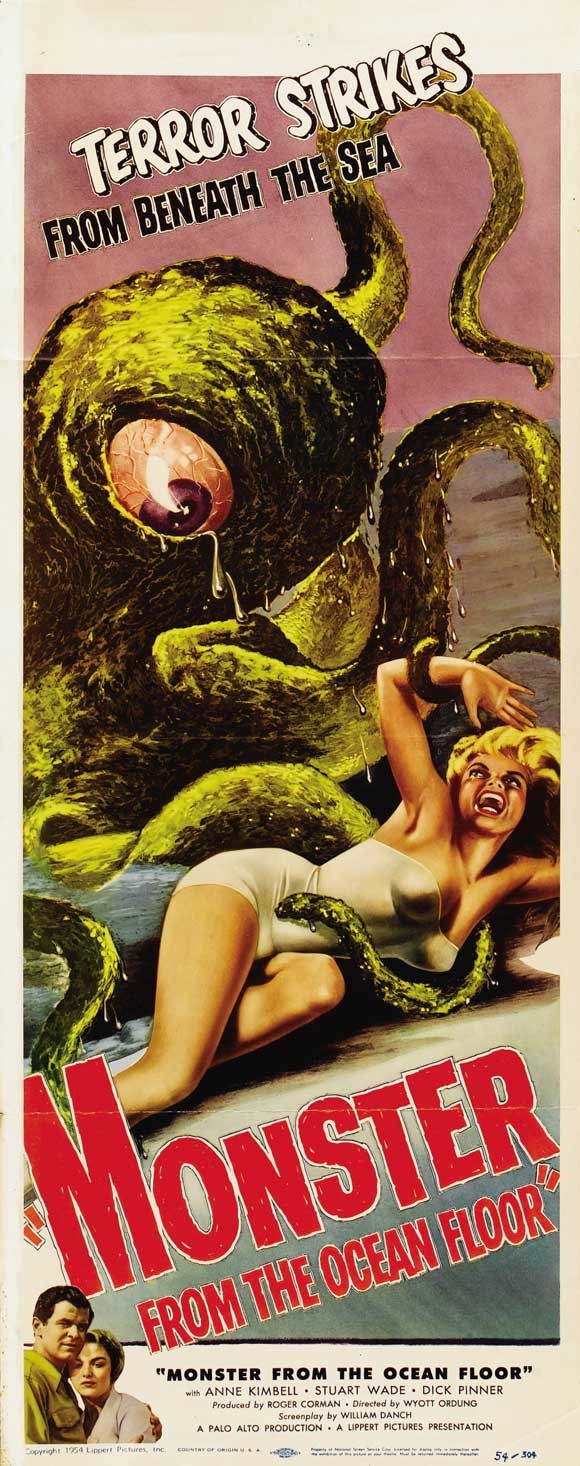 Extra Large Movie Poster Image for Monster from the Ocean Floor (#2 of 3)