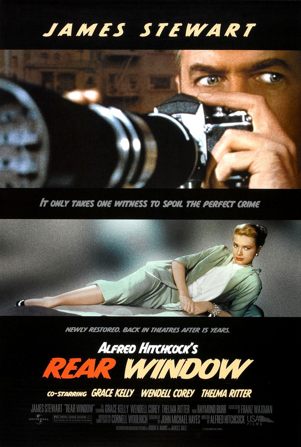 Extra Large Movie Poster Image for Rear Window (#3 of 3)