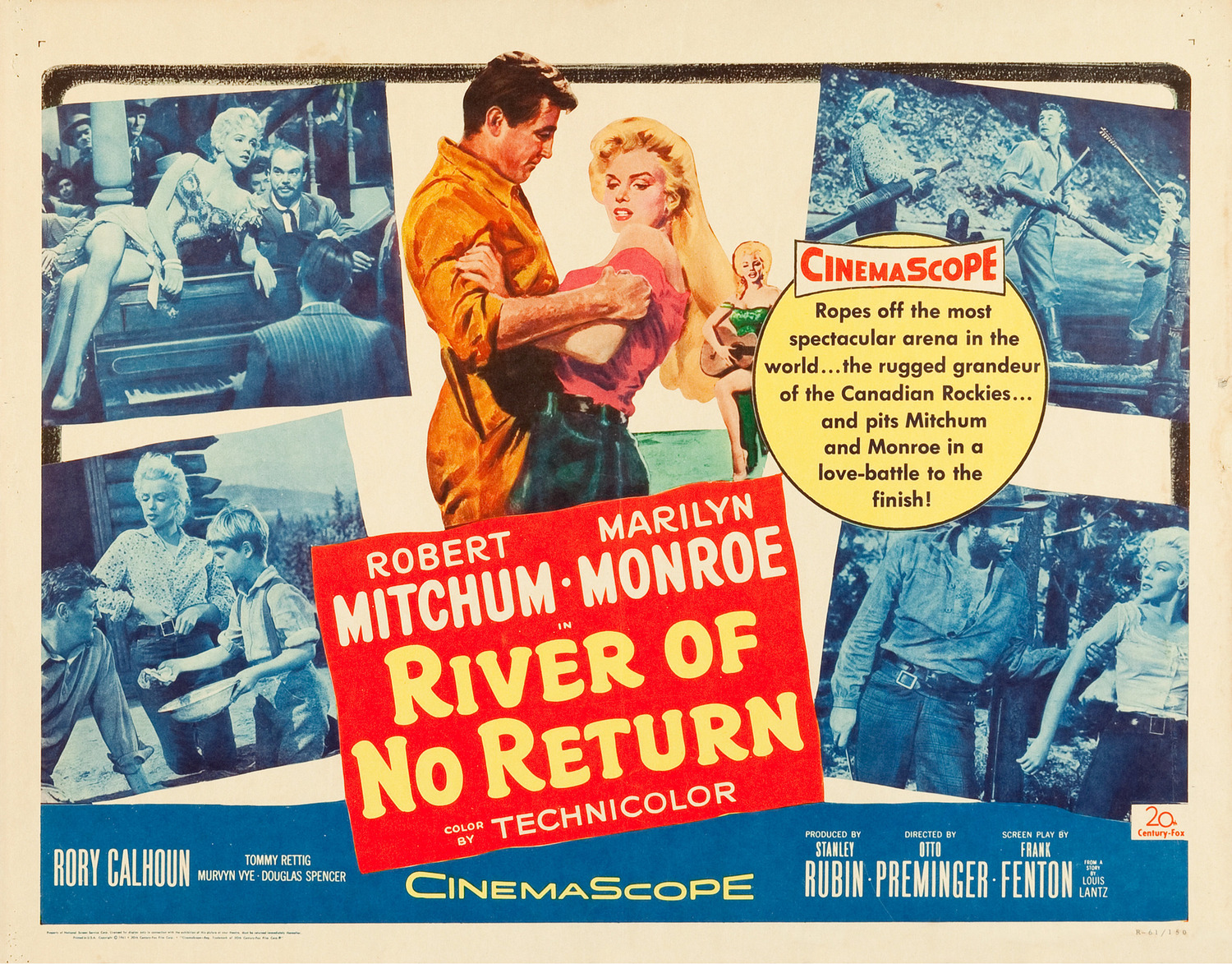 Extra Large Movie Poster Image for River of No Return (#11 of 14)