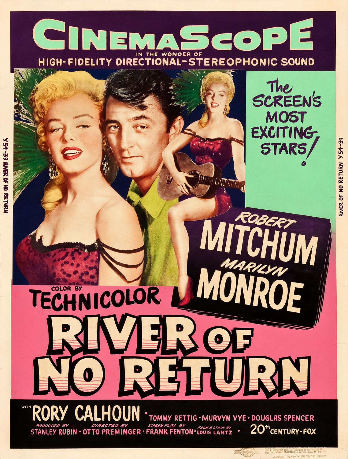 Extra Large Movie Poster Image for River of No Return (#13 of 14)