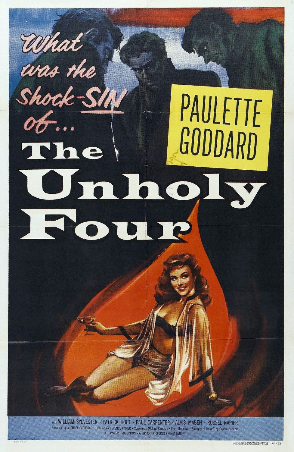 Extra Large Movie Poster Image for The Unholy Four 