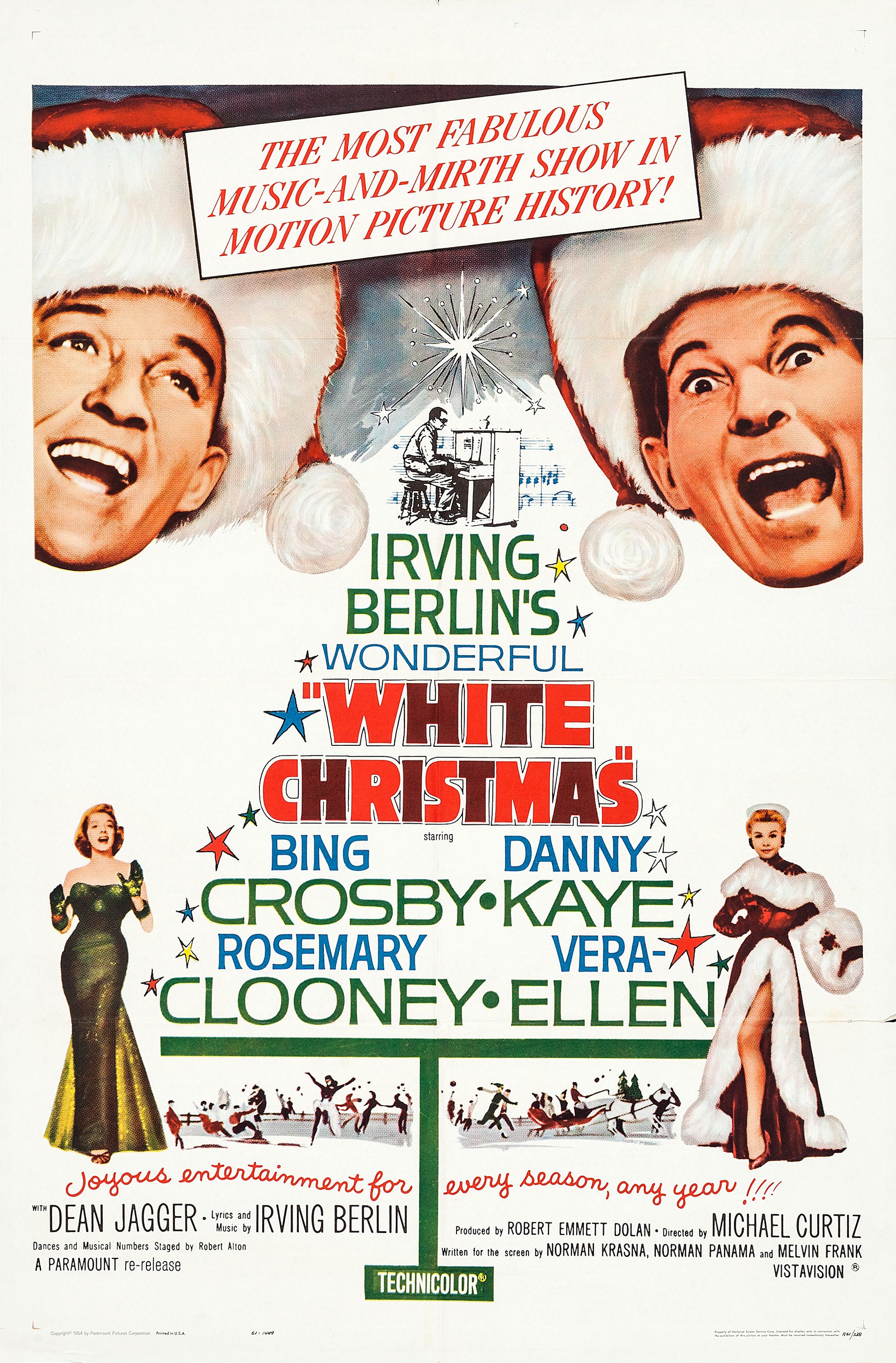 Mega Sized Movie Poster Image for White Christmas (#2 of 4)
