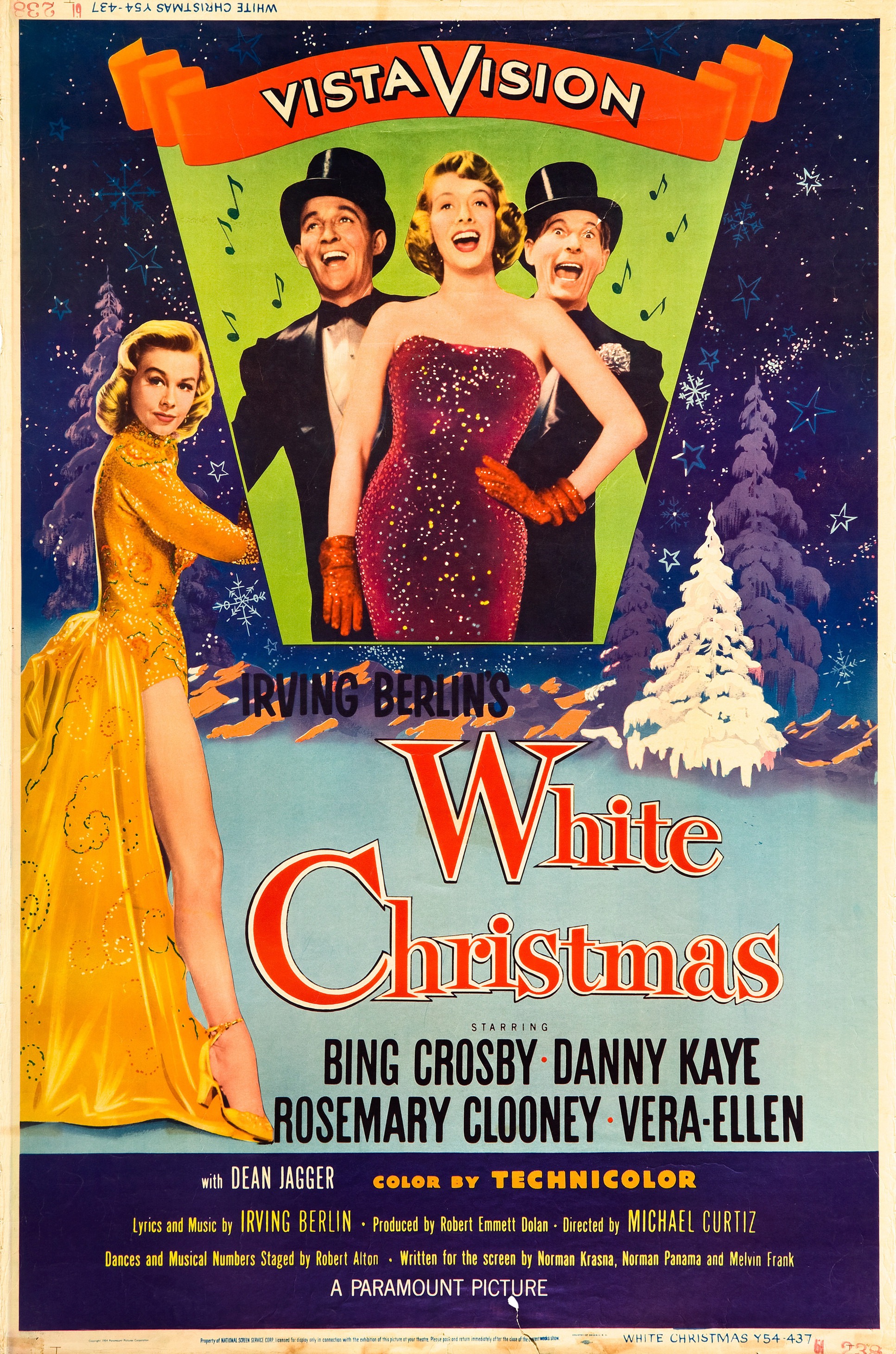 Mega Sized Movie Poster Image for White Christmas (#4 of 4)