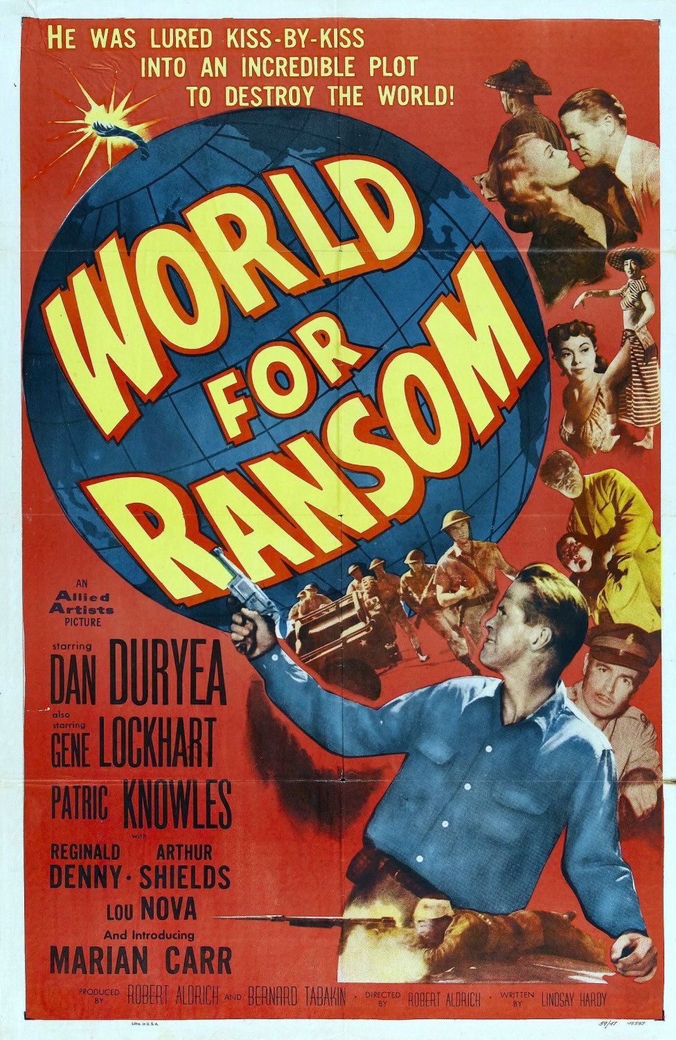 Extra Large Movie Poster Image for World for Ransom 
