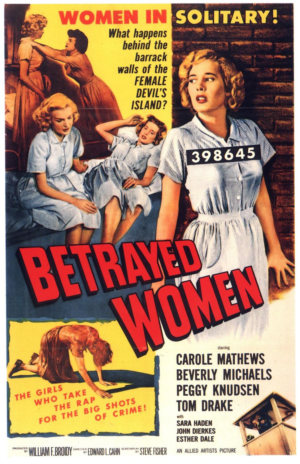 Extra Large Movie Poster Image for Betrayed Women (#1 of 2)