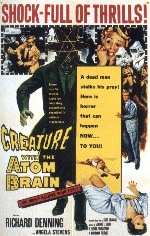 Creature with the Atom Brain Movie Poster