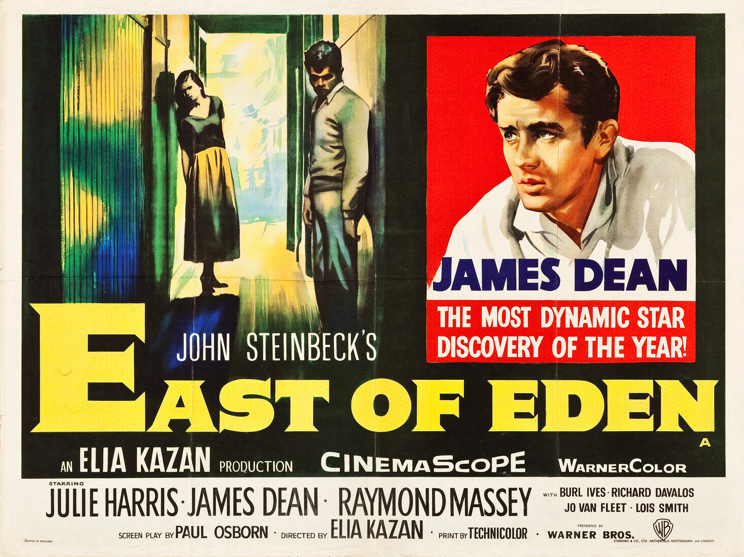 Mega Sized Movie Poster Image for East of Eden (#6 of 15)