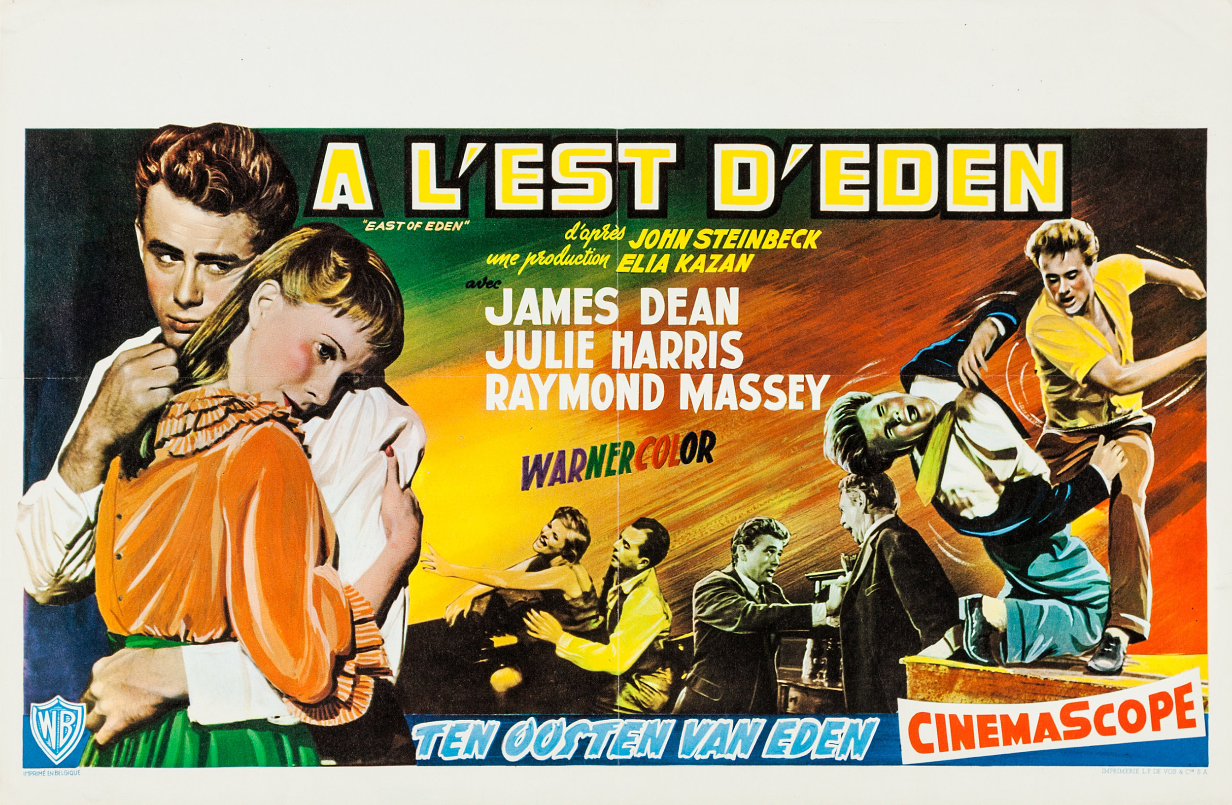 Mega Sized Movie Poster Image for East of Eden (#9 of 15)