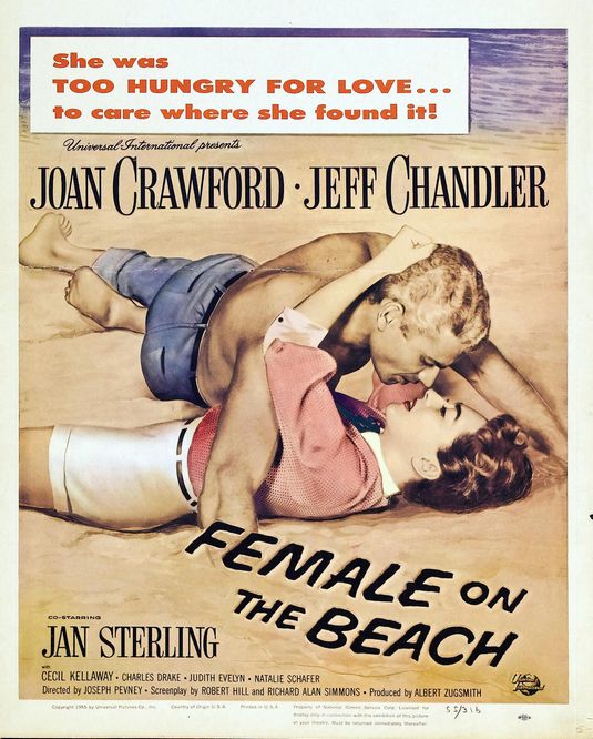 Female on the Beach Movie Poster