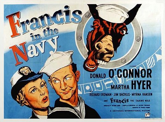Francis in the Navy Movie Poster