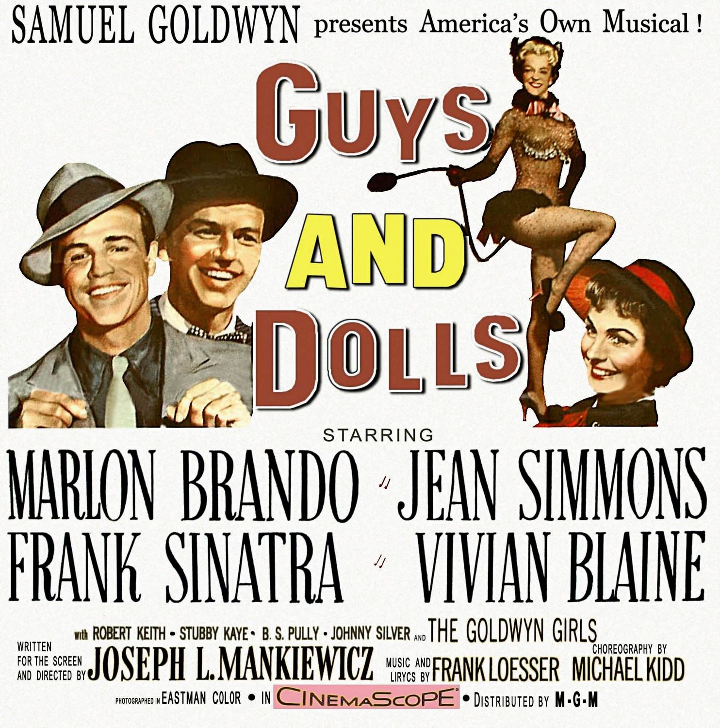 Extra Large Movie Poster Image for Guys and Dolls (#2 of 4)