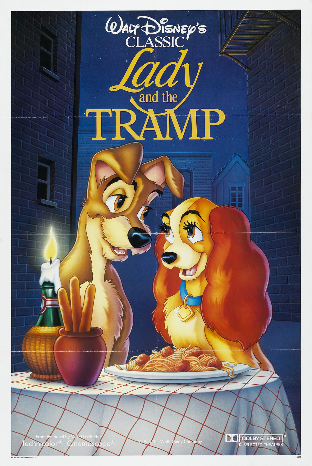 Extra Large Movie Poster Image for Lady and the Tramp (#5 of 7)