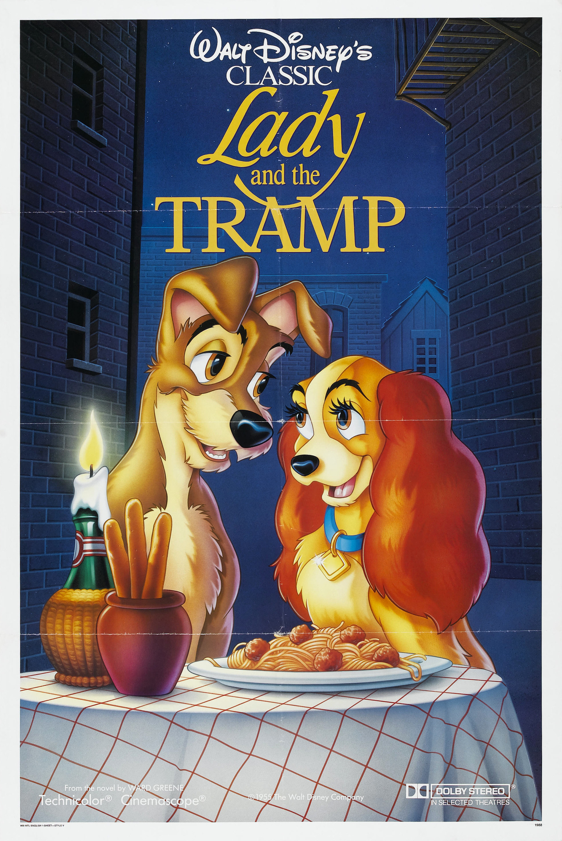 Mega Sized Movie Poster Image for Lady and the Tramp (#5 of 7)