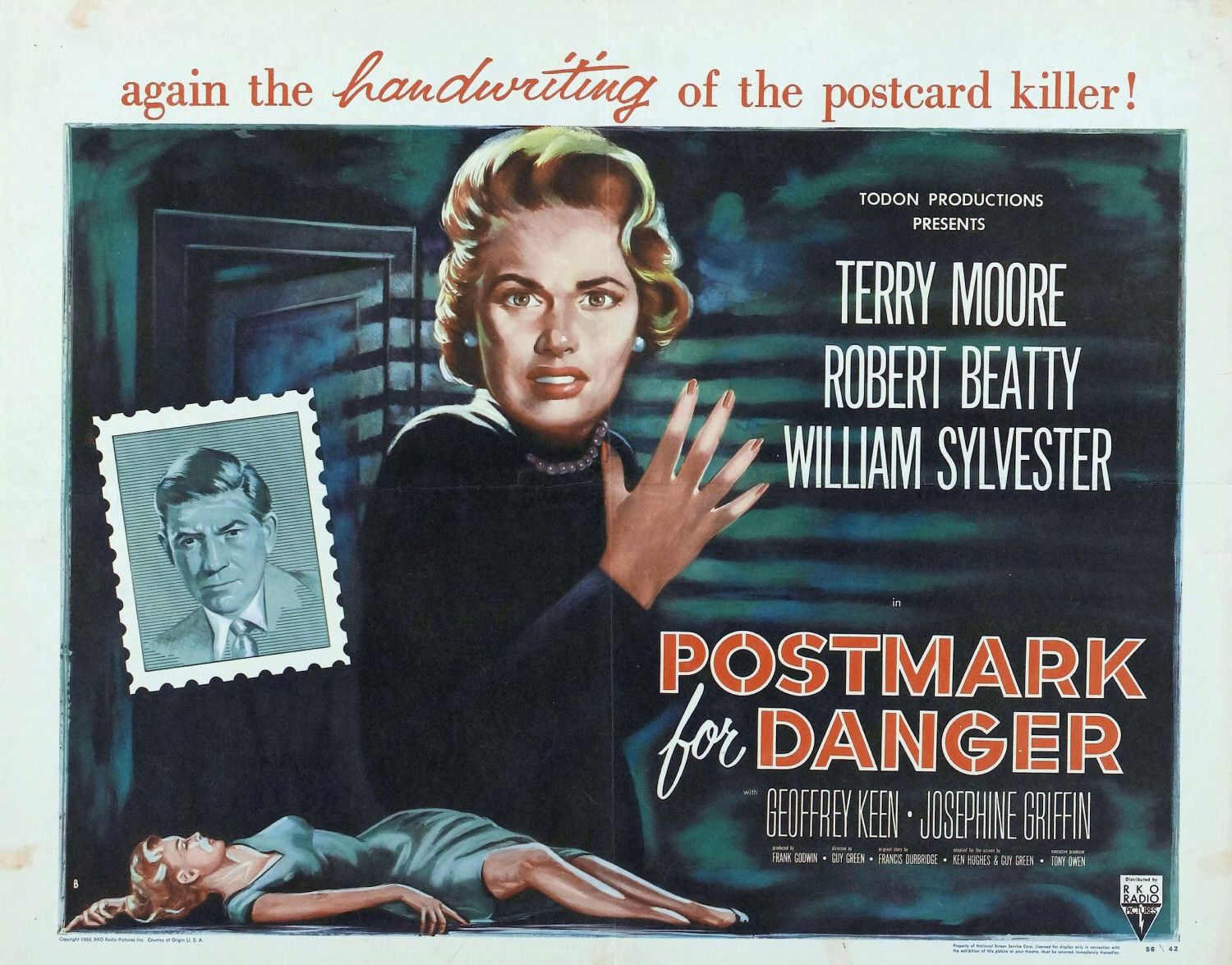 Extra Large Movie Poster Image for Postmark for Danger 
