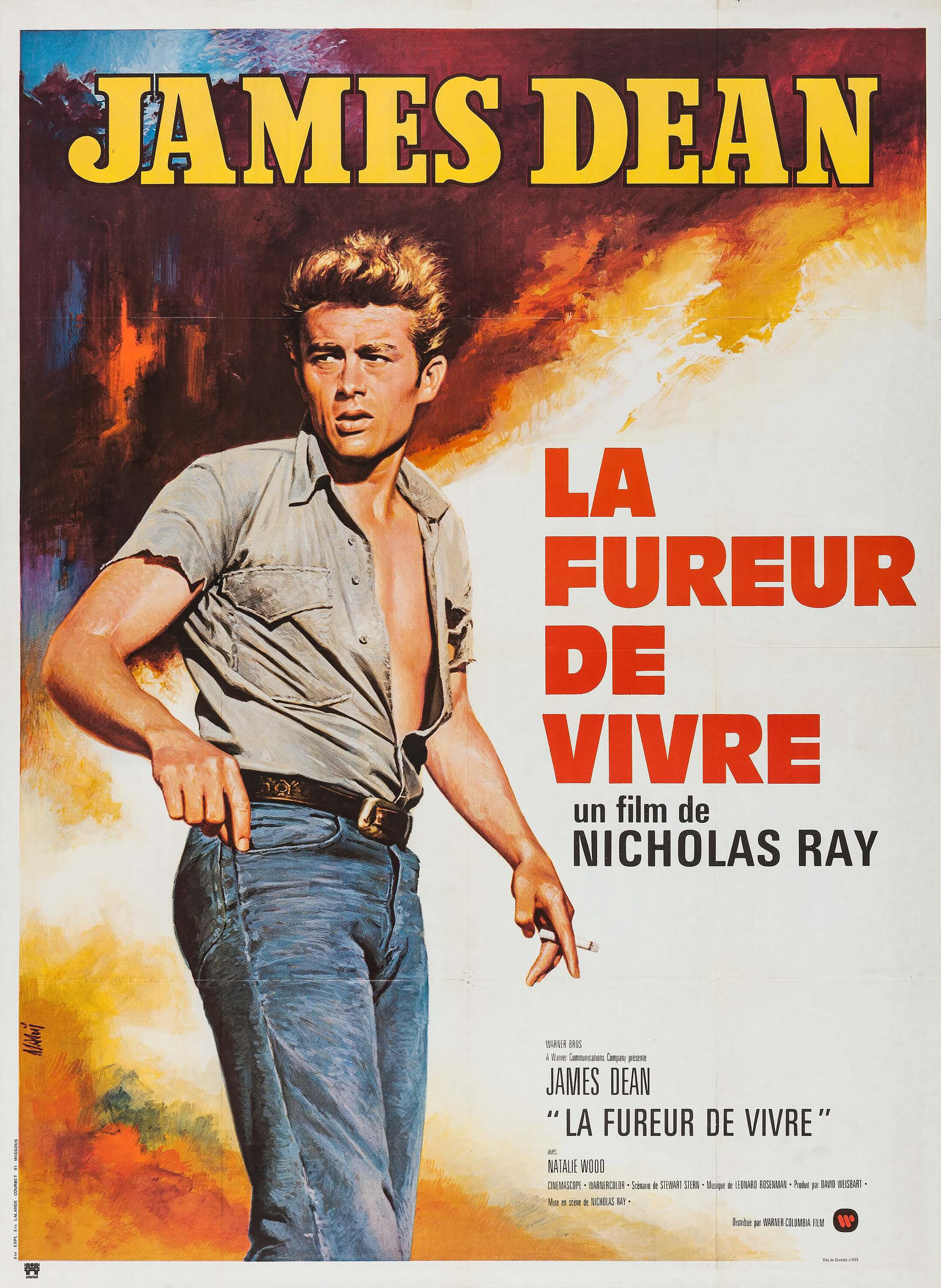 Mega Sized Movie Poster Image for Rebel Without a Cause (#12 of 15)