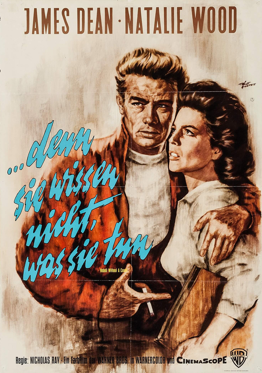 Extra Large Movie Poster Image for Rebel Without a Cause (#13 of 15)