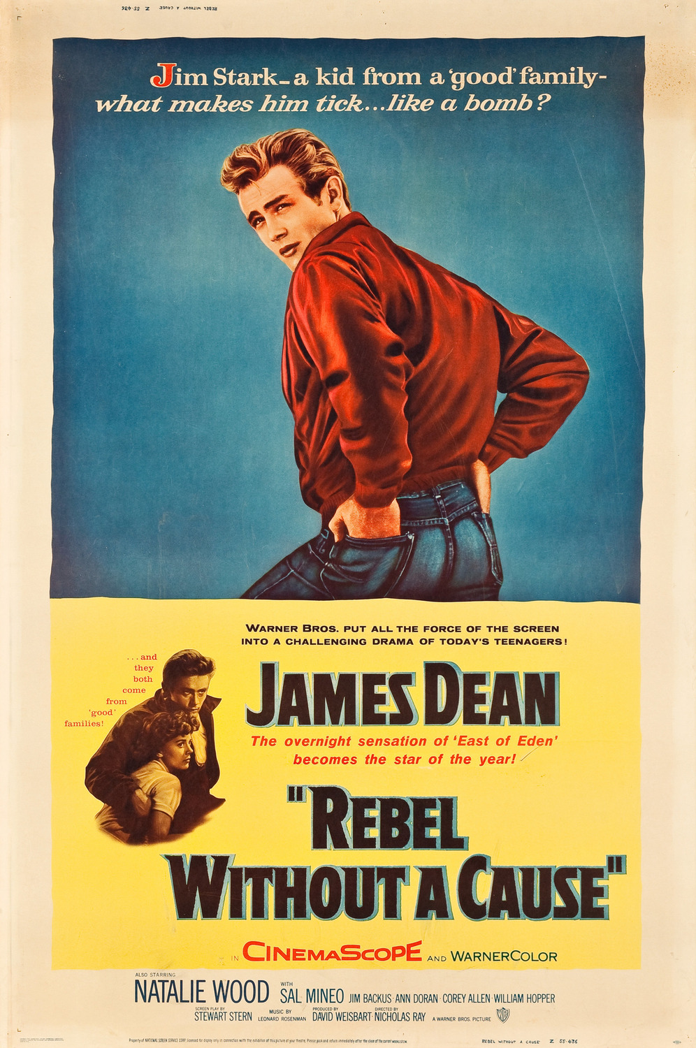 Extra Large Movie Poster Image for Rebel Without a Cause (#5 of 15)
