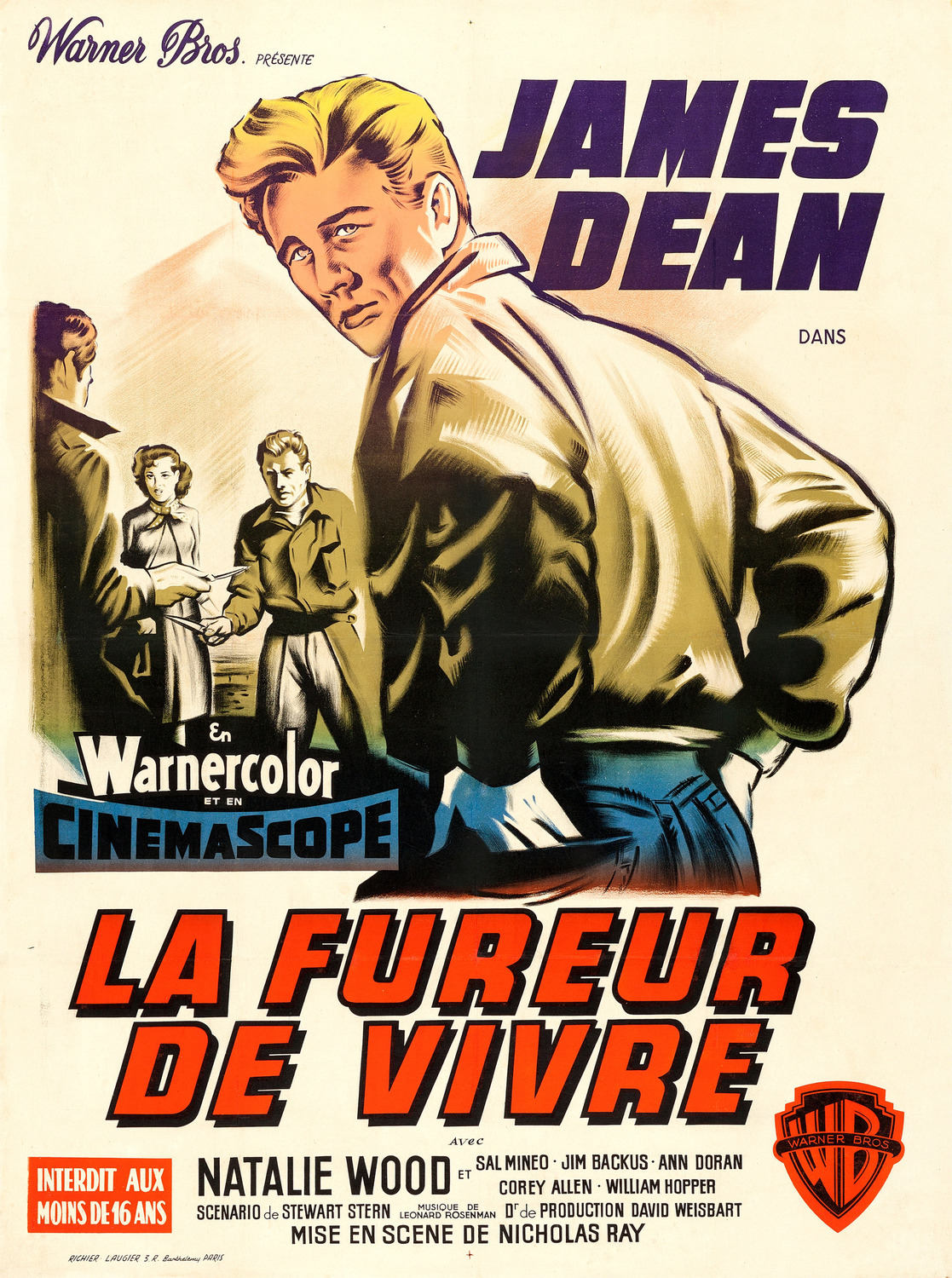Extra Large Movie Poster Image for Rebel Without a Cause (#9 of 15)