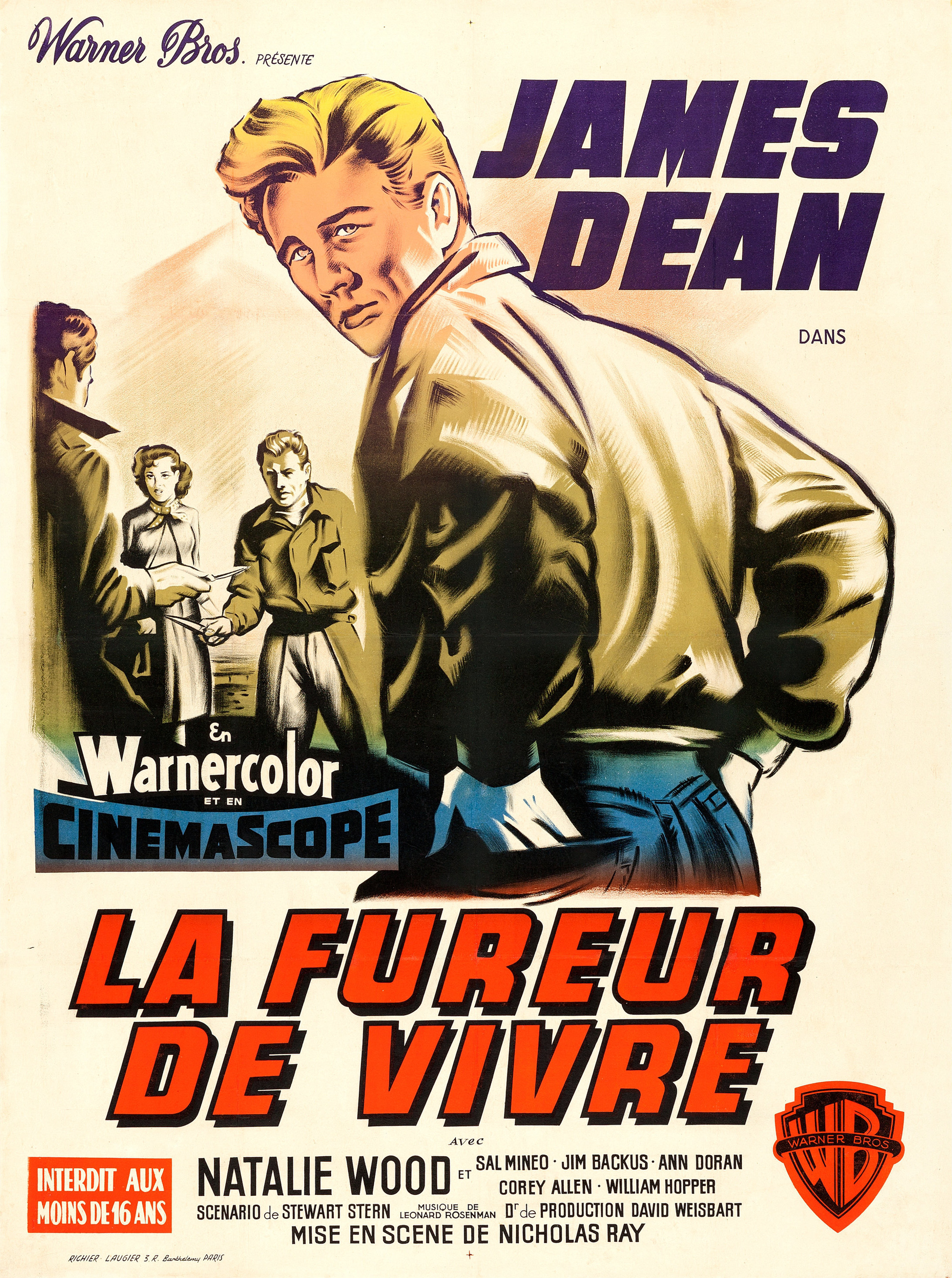 Mega Sized Movie Poster Image for Rebel Without a Cause (#9 of 15)