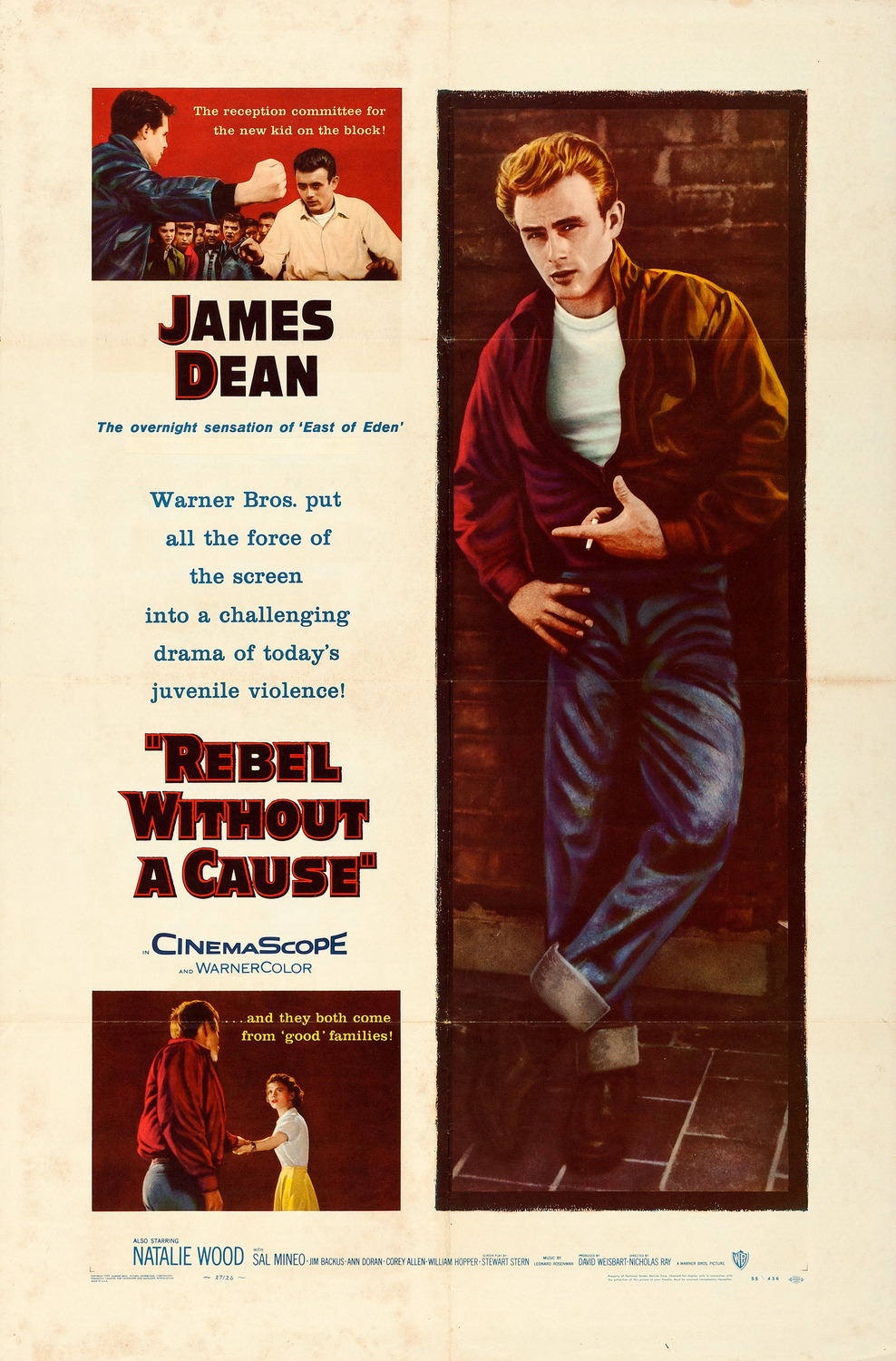 Extra Large Movie Poster Image for Rebel Without a Cause (#1 of 15)
