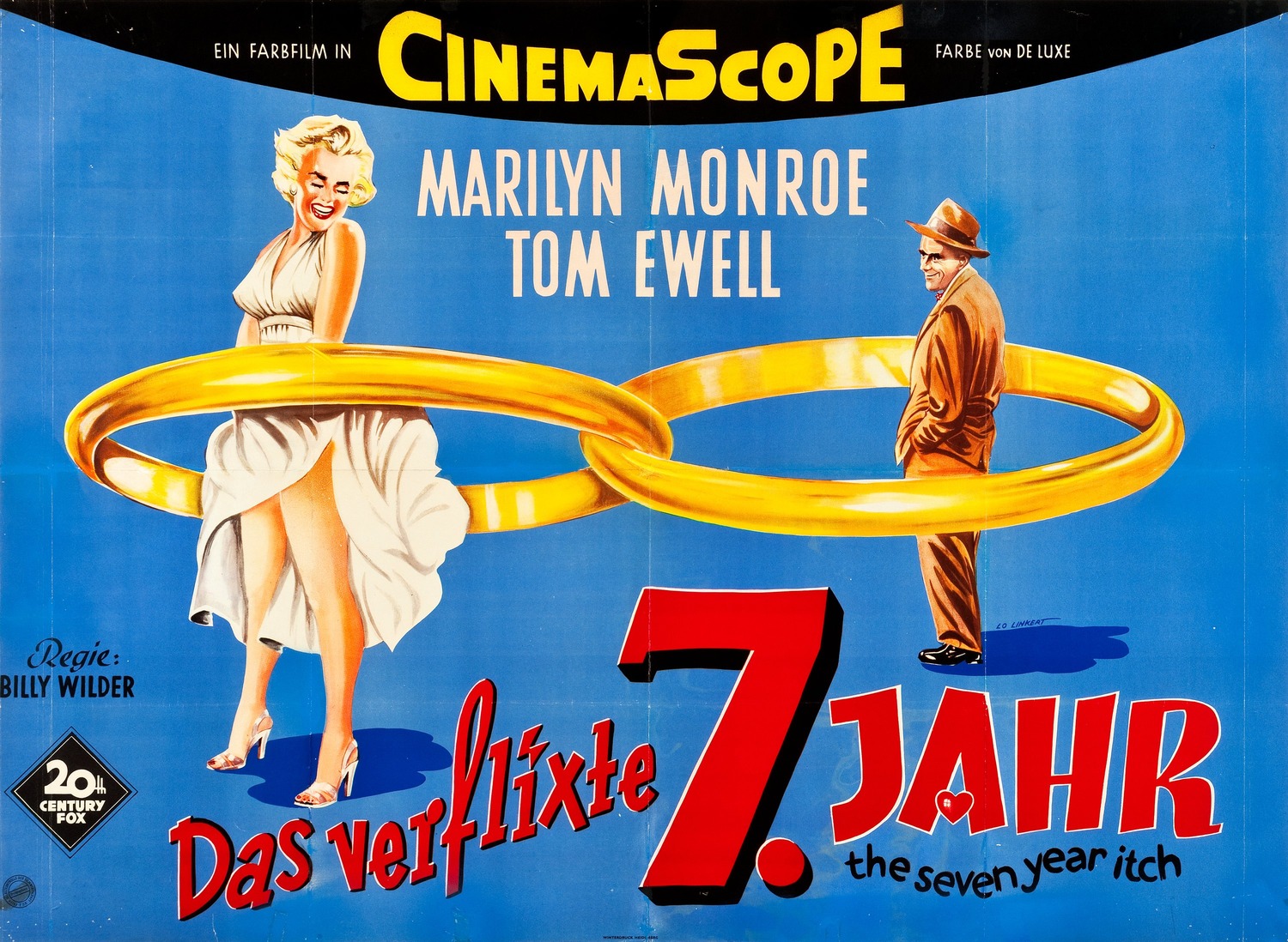 Extra Large Movie Poster Image for The Seven Year Itch (#10 of 18)