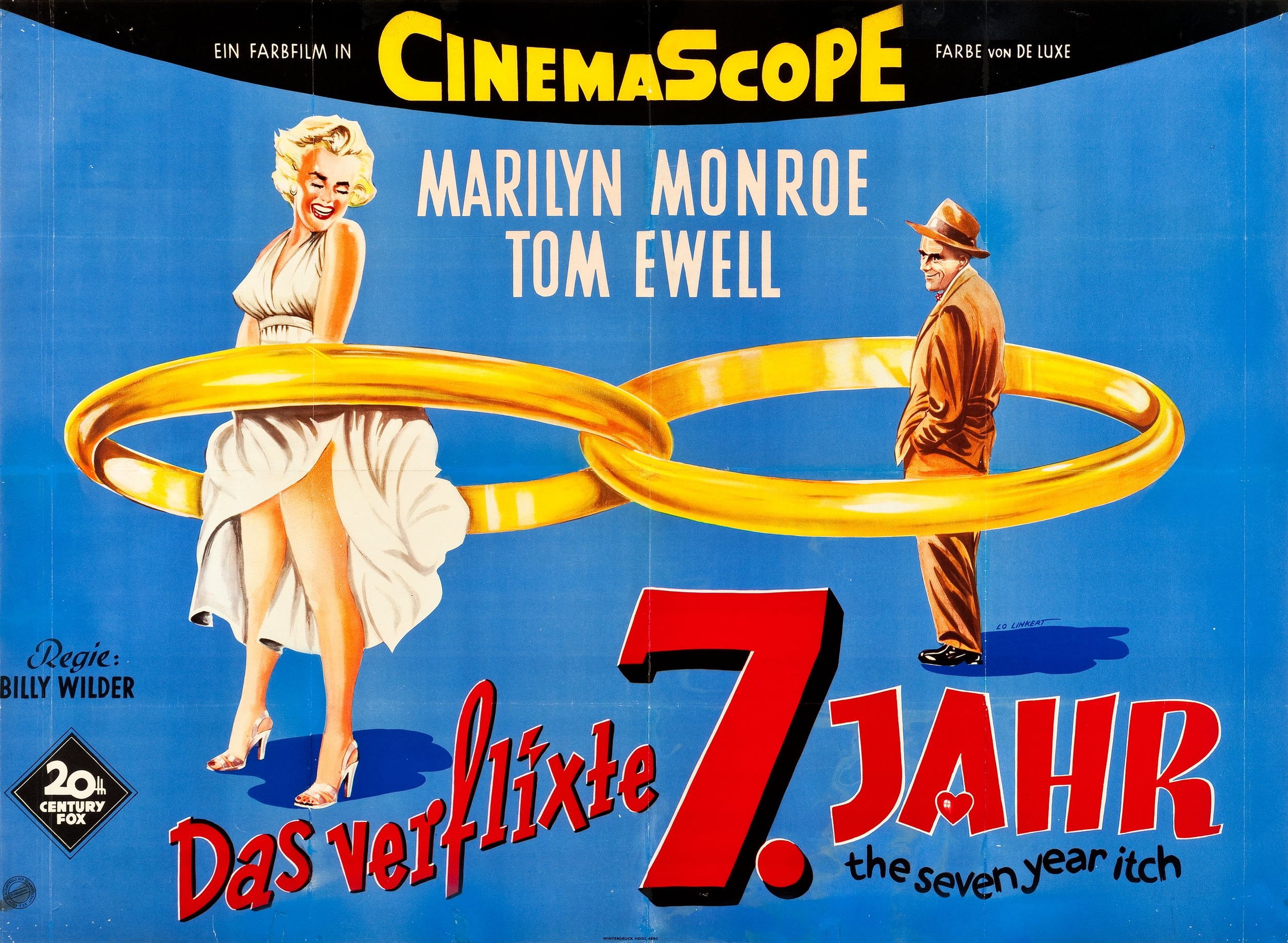 Mega Sized Movie Poster Image for The Seven Year Itch (#10 of 18)