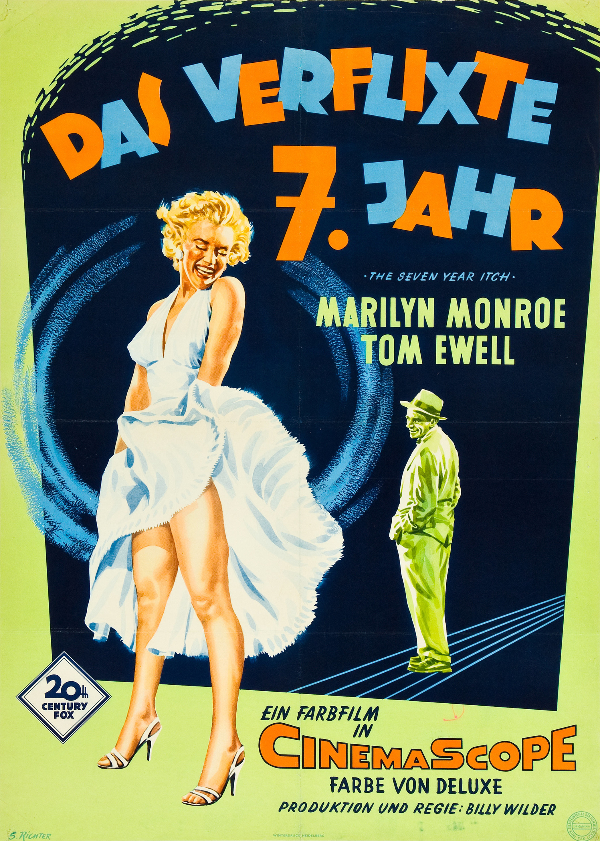 Mega Sized Movie Poster Image for The Seven Year Itch (#11 of 18)