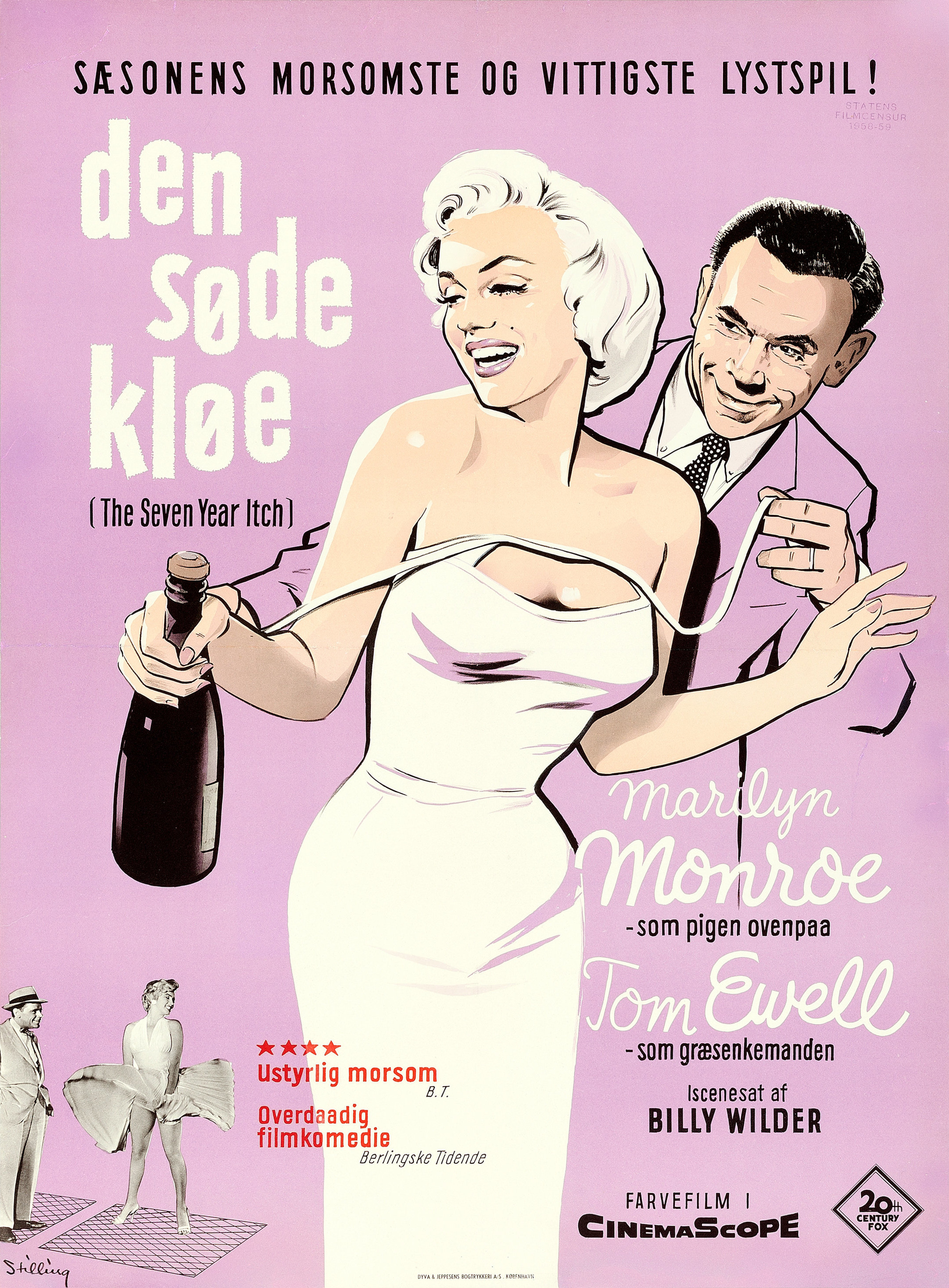 Mega Sized Movie Poster Image for The Seven Year Itch (#13 of 18)