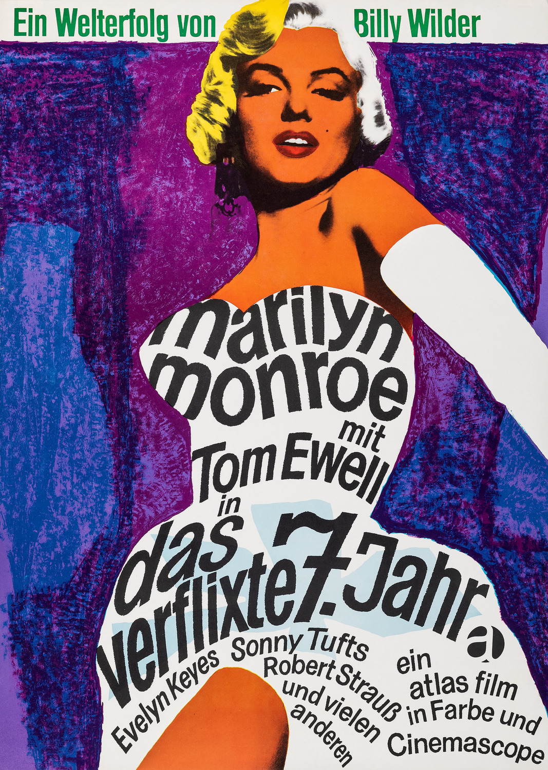 Extra Large Movie Poster Image for The Seven Year Itch (#16 of 18)