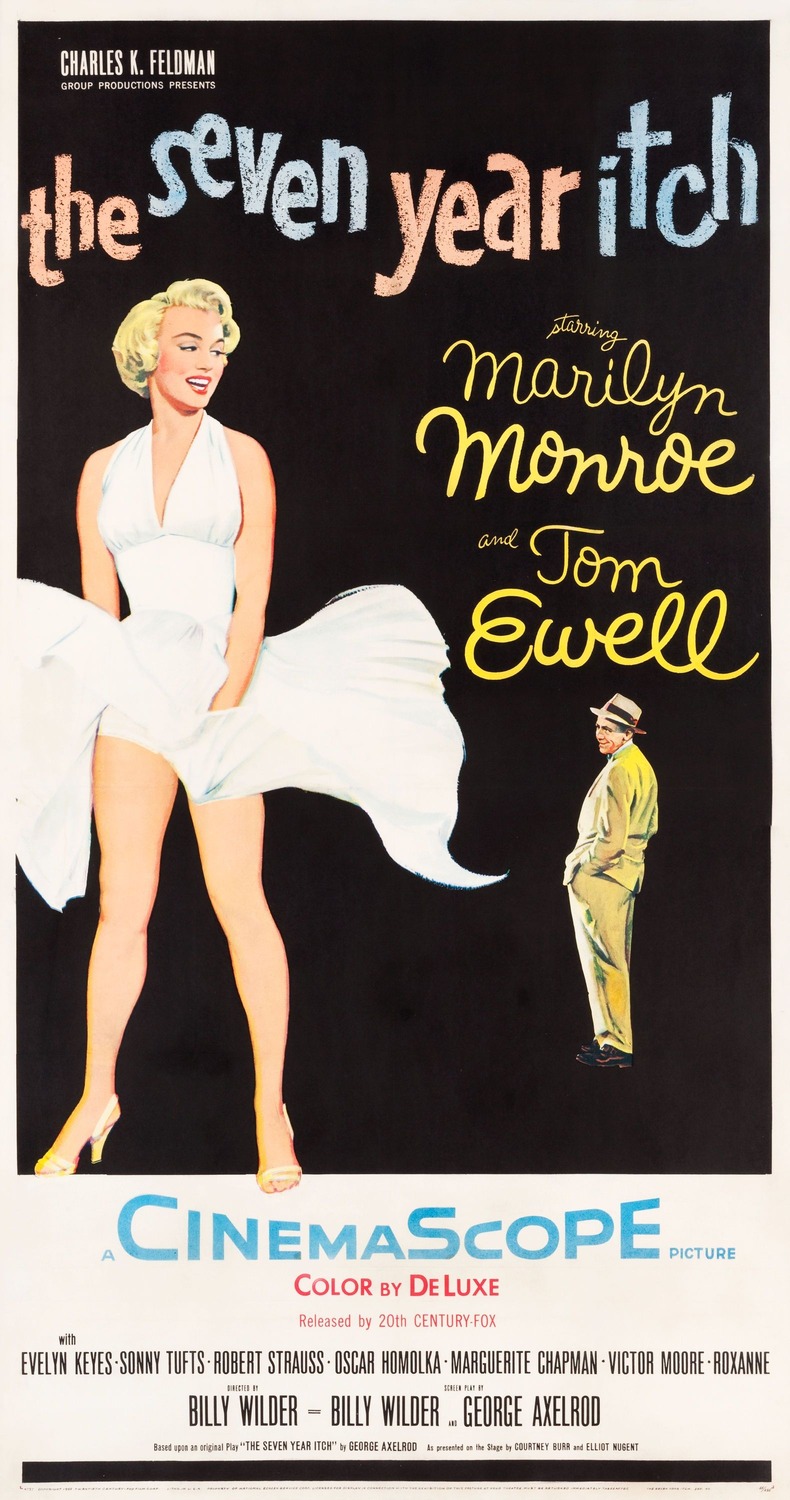 Extra Large Movie Poster Image for The Seven Year Itch (#2 of 18)