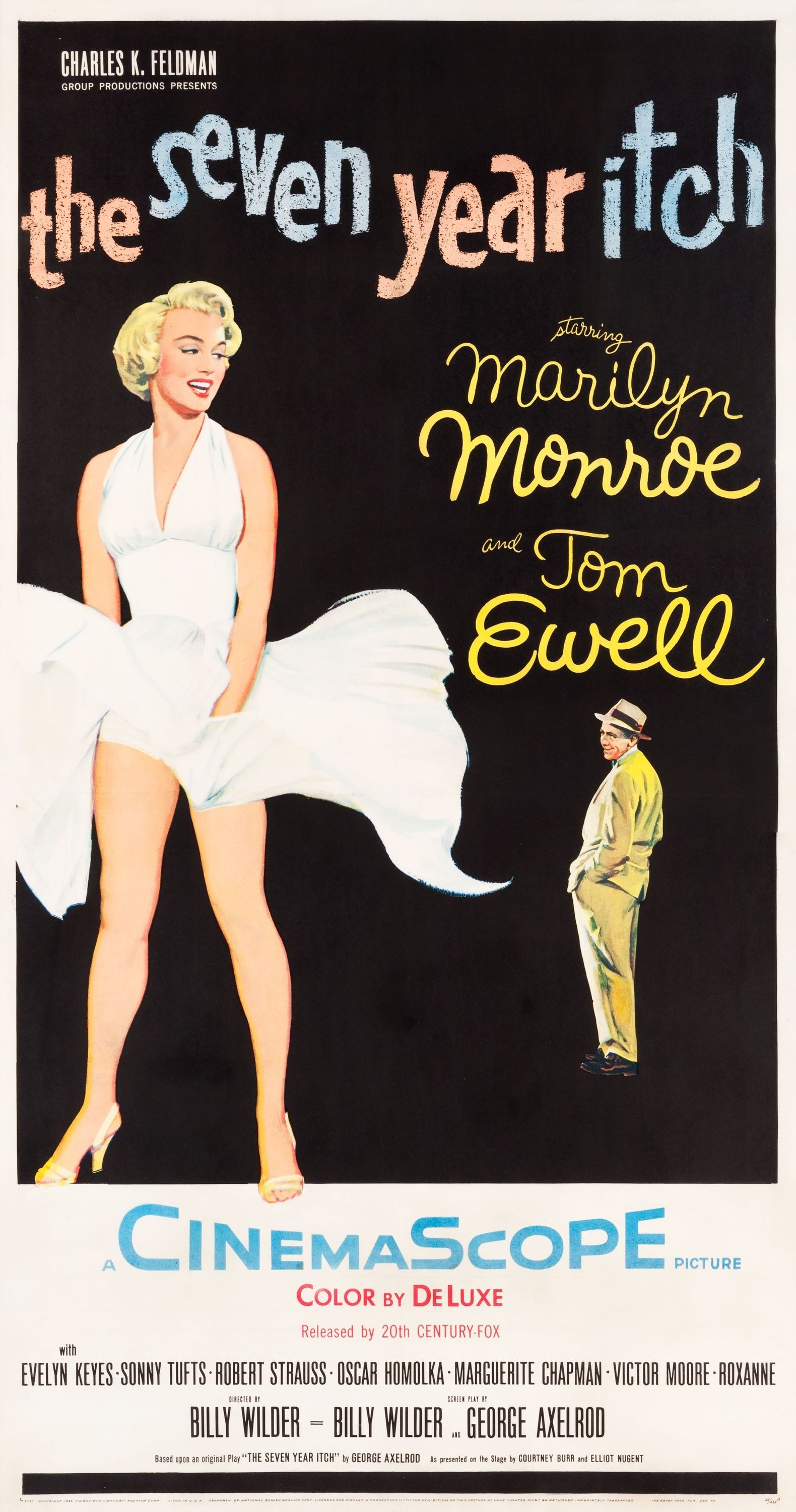 Mega Sized Movie Poster Image for The Seven Year Itch (#2 of 18)
