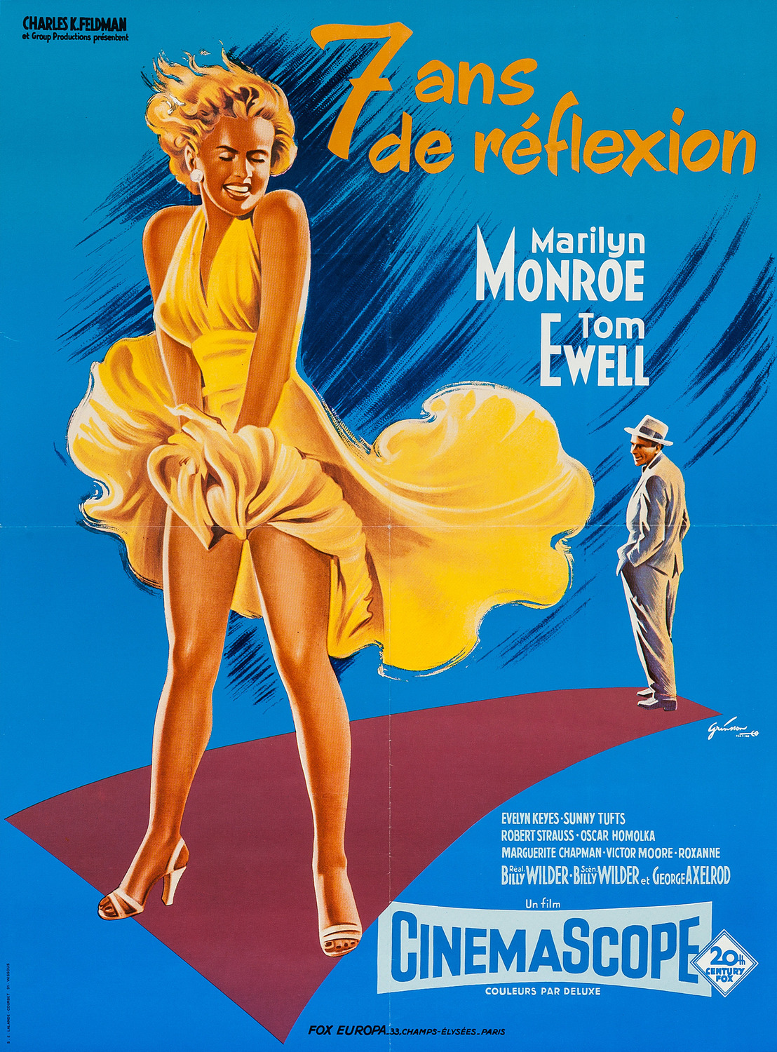 Extra Large Movie Poster Image for The Seven Year Itch (#3 of 18)