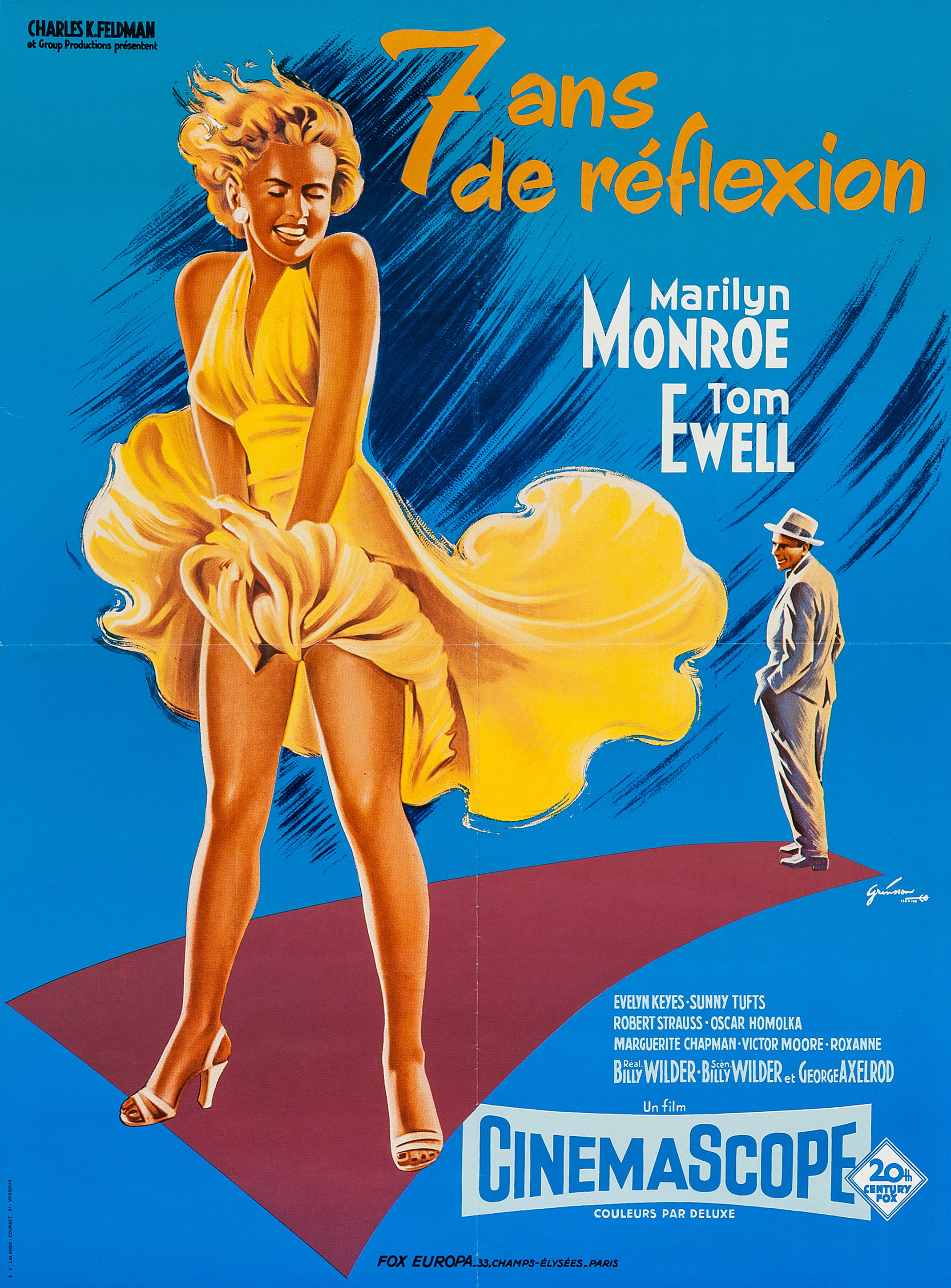 Mega Sized Movie Poster Image for The Seven Year Itch (#3 of 18)