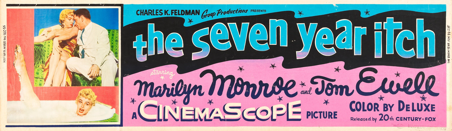 Extra Large Movie Poster Image for The Seven Year Itch (#5 of 18)