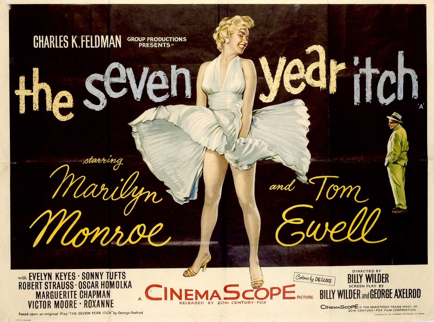 Extra Large Movie Poster Image for The Seven Year Itch (#8 of 18)
