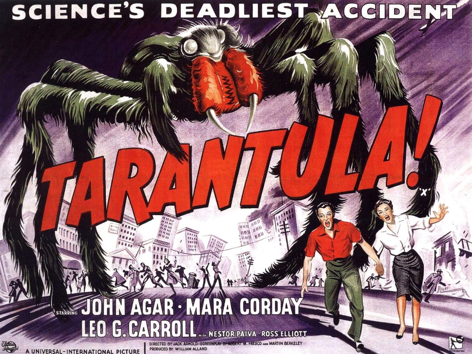 Extra Large Movie Poster Image for Tarantula (#2 of 2)