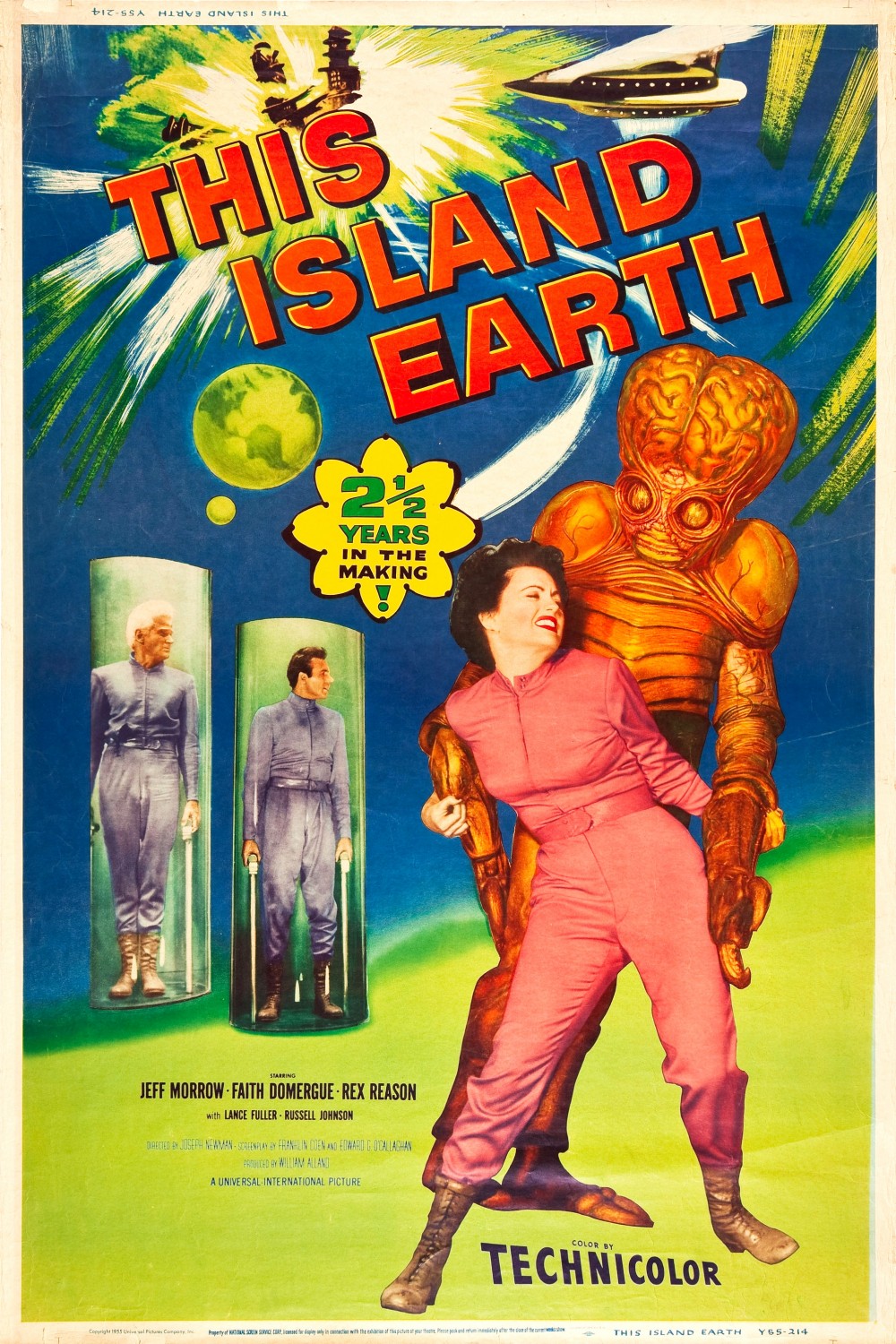 Extra Large Movie Poster Image for This Island Earth (#4 of 9)
