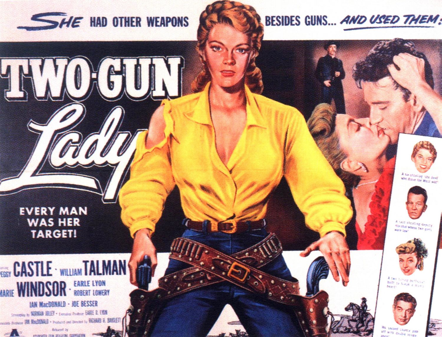 Extra Large Movie Poster Image for Two-Gun Lady 