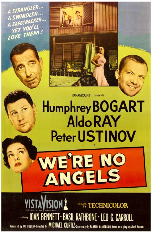 We're No Angels Movie Poster