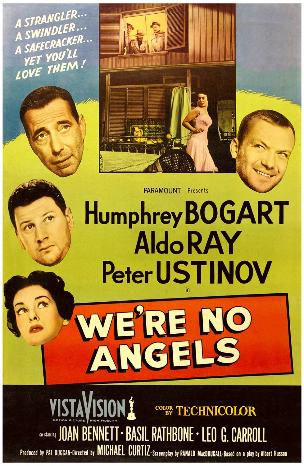Extra Large Movie Poster Image for We're No Angels (#2 of 6)