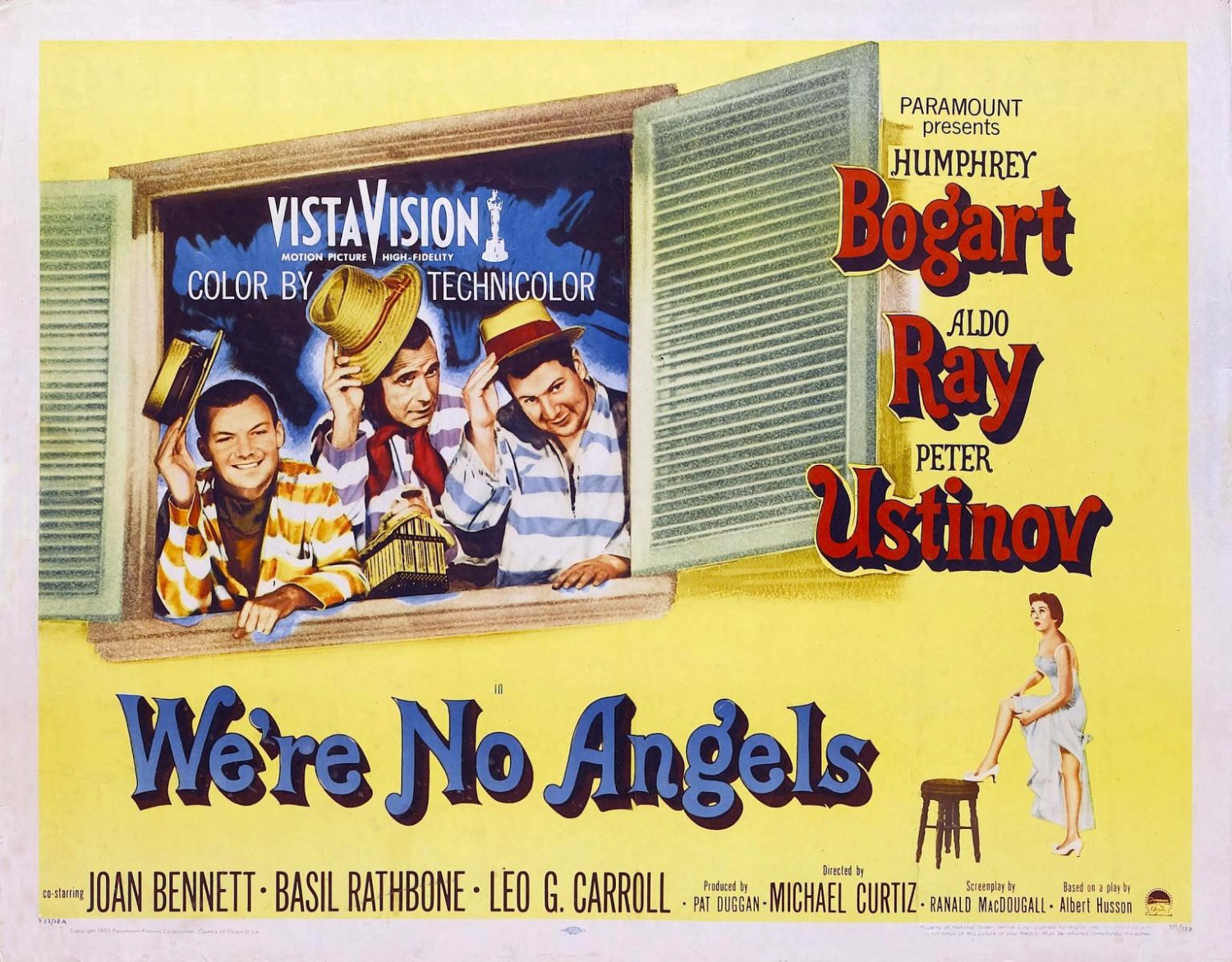 Extra Large Movie Poster Image for We're No Angels (#3 of 6)