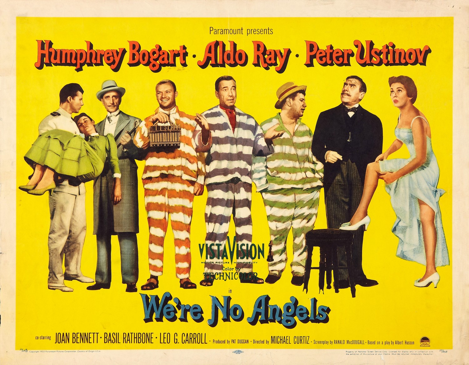 Extra Large Movie Poster Image for We're No Angels (#5 of 6)