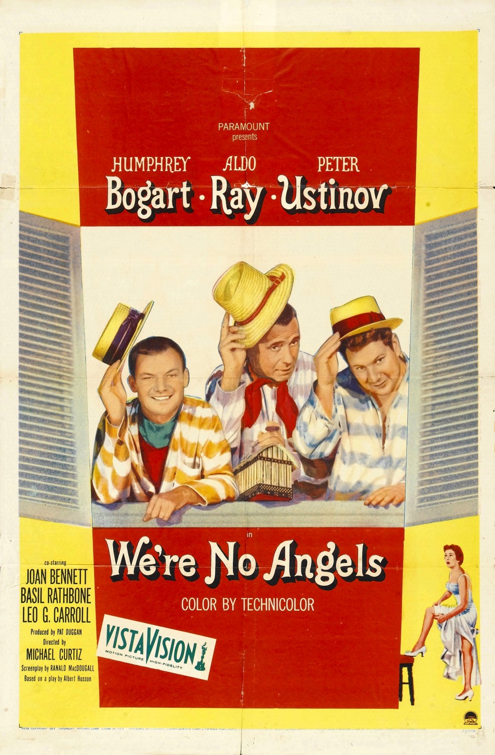 Extra Large Movie Poster Image for We're No Angels (#1 of 6)