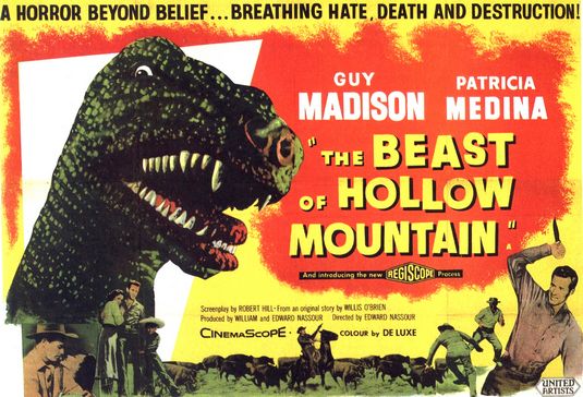 The Beast of Hollow Mountain Movie Poster