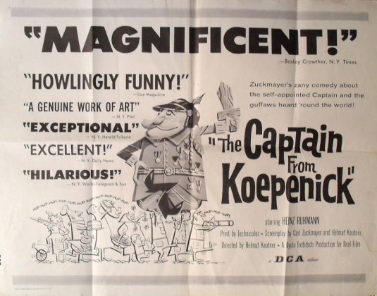 The Captain from Kopenick movie