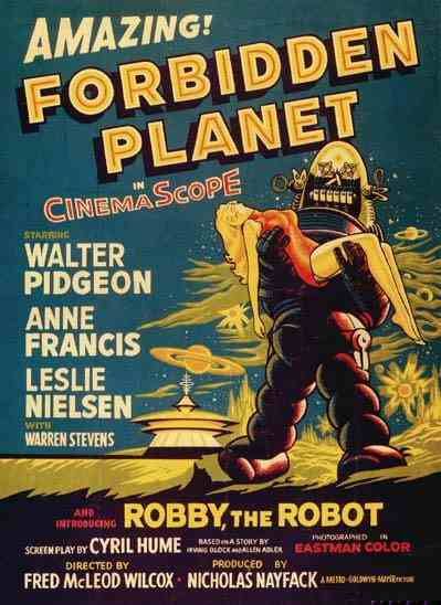 Forbidden Planet Movie Poster