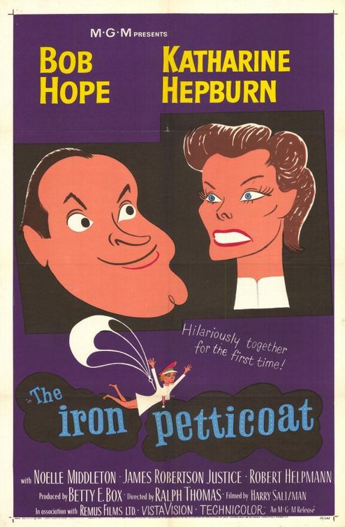 The Iron Petticoat Movie Poster